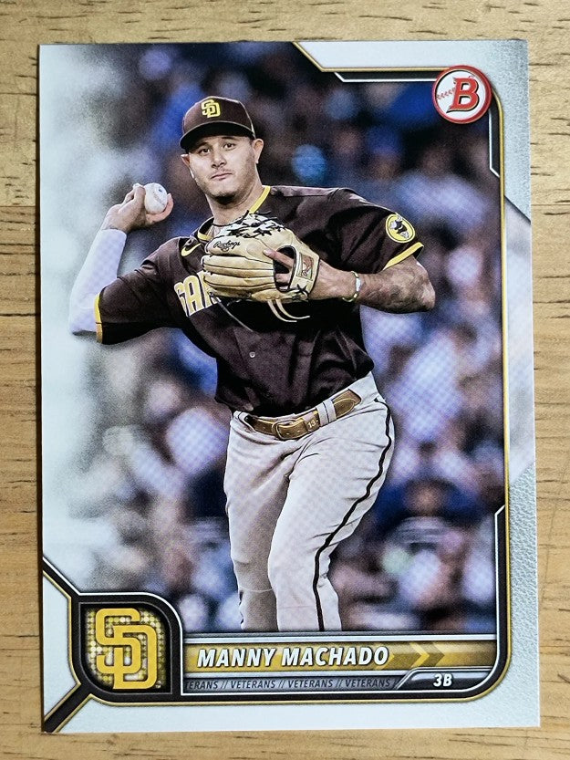 2022 Bowman #66 Manny Machado