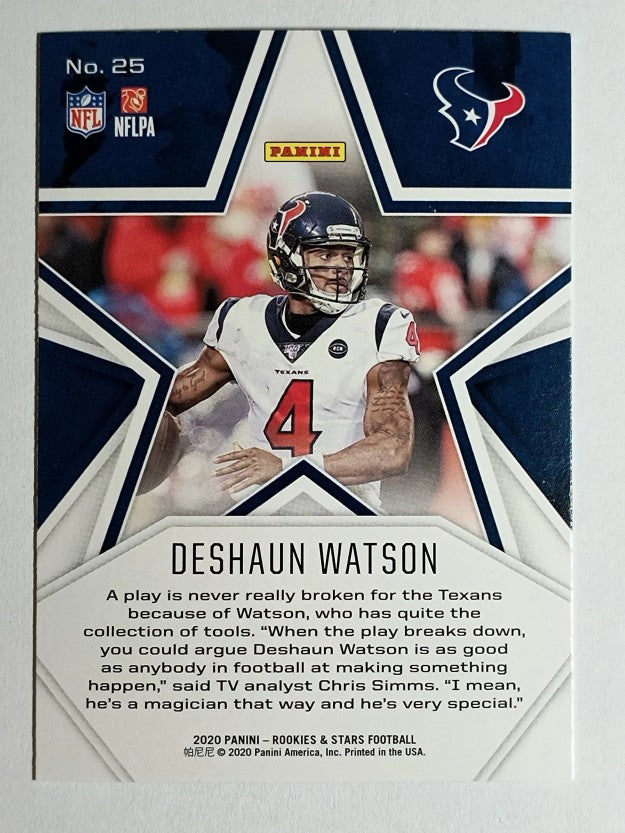 2020 Rookies and Stars #25 Deshaun Watson