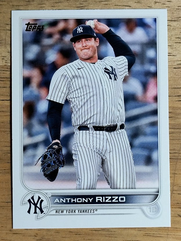 2022 Topps #242 Anthony Rizzo