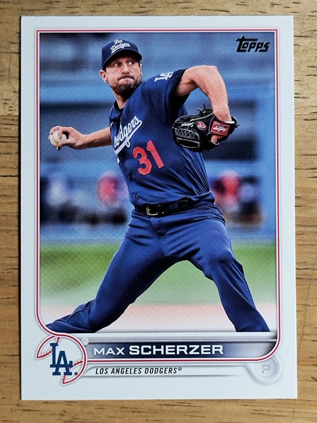 2022 Topps #310 Max Scherzer
