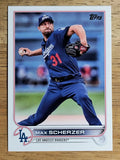2022 Topps #310 Max Scherzer