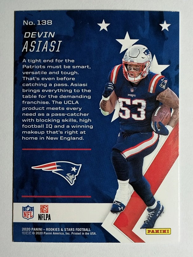 2020 Rookies and Stars #138 Devin Asiasi RC