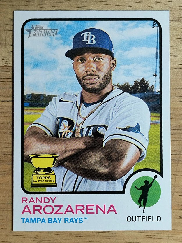 2022 Topps Heritage #55 Randy Arozarena