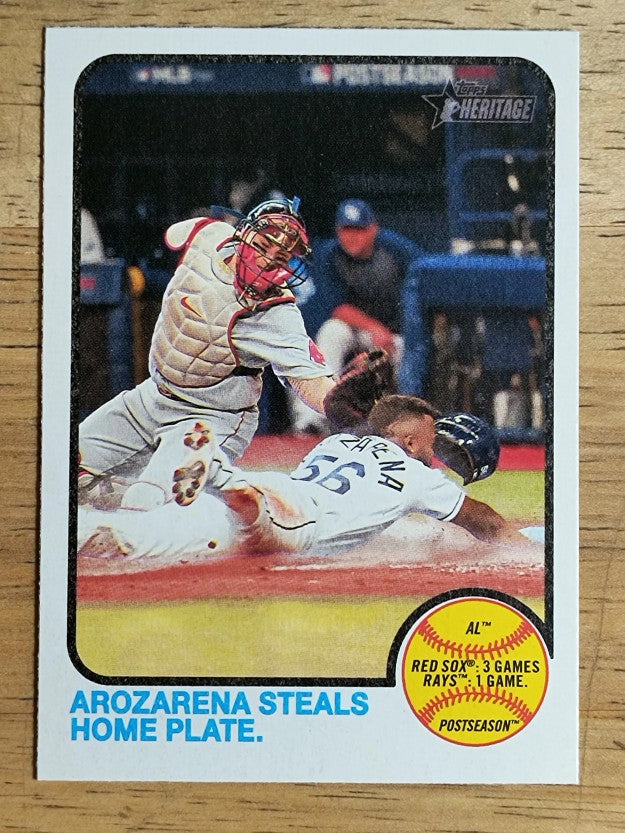 2022 Topps Heritage #204 Randy Arozarena