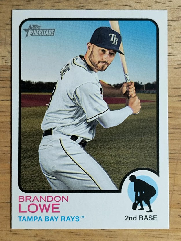 2022 Topps Heritage #226 Brandon Lowe