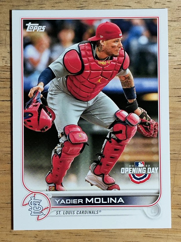 2022 Topps Opening Day #152 Yadier Molina