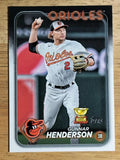 2024 Topps #450 Gunnar Henderson