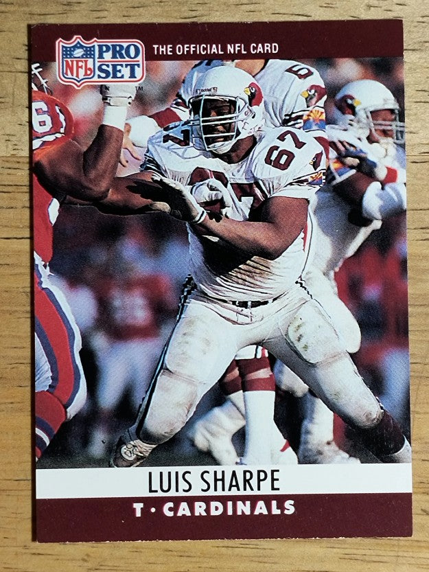 1990 Pro Set #261 Luis Sharpe