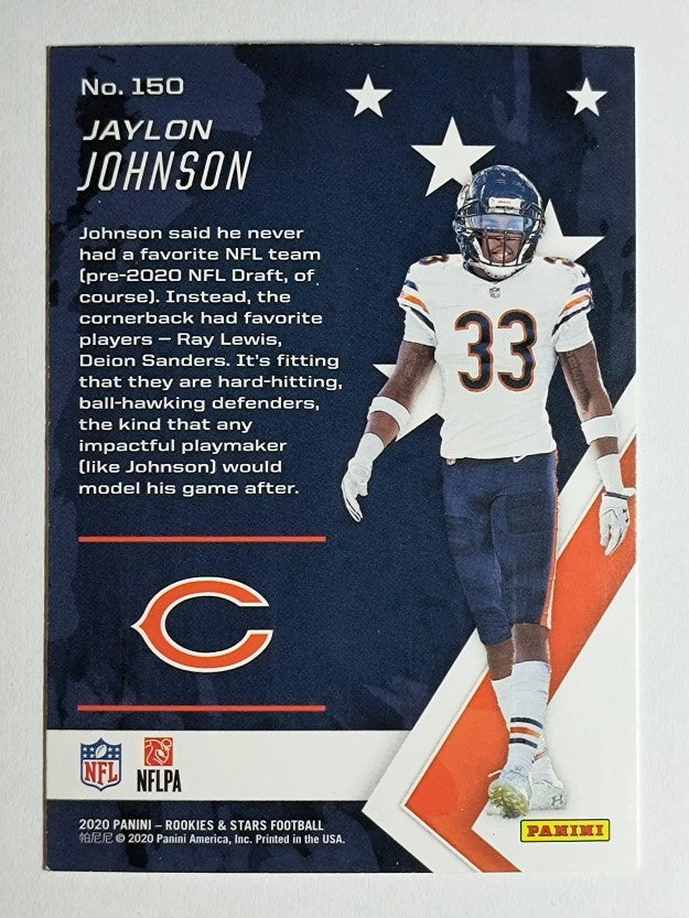 2020 Rookies and Stars #150 Jaylon Johnson RC