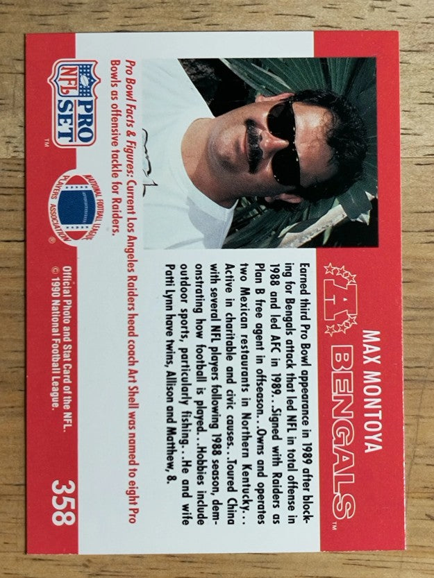 1990 Pro Set #358 Max Montoya PB