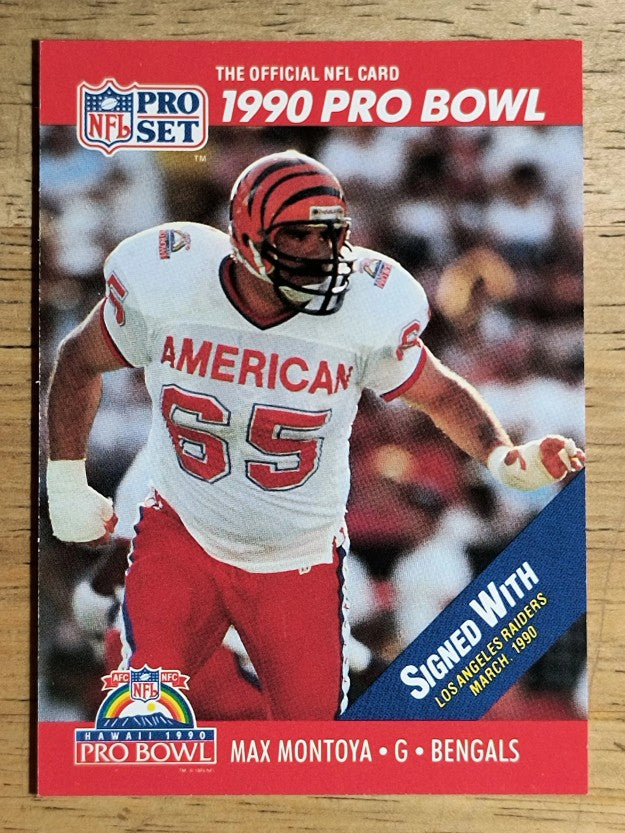 1990 Pro Set #358 Max Montoya PB