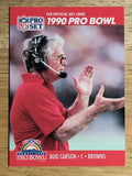 1990 Pro Set #378 Bud Carson CO PB