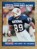 1990 Pro Set #384 Mark Carrier WR PB