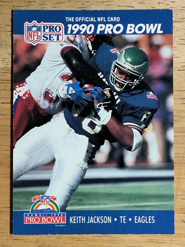1990 Pro Set #396 Keith Jackson PB