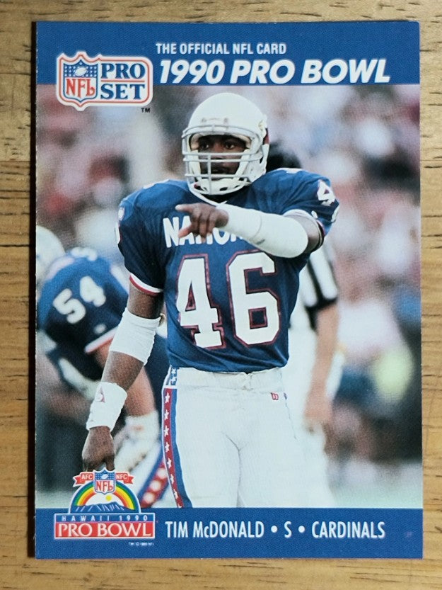 1990 Pro Set #404 Tim McDonald PB