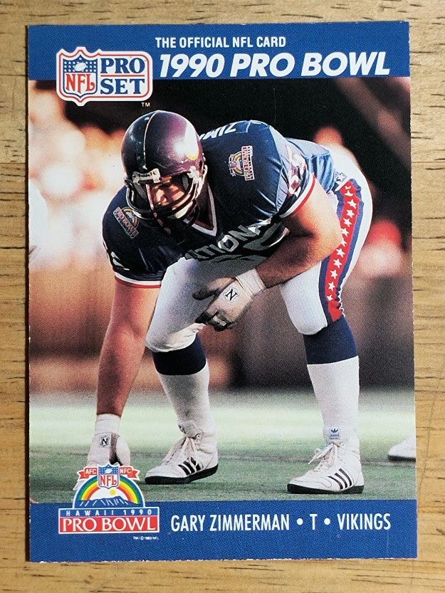 1990 Pro Set #425 Gary Zimmerman PB