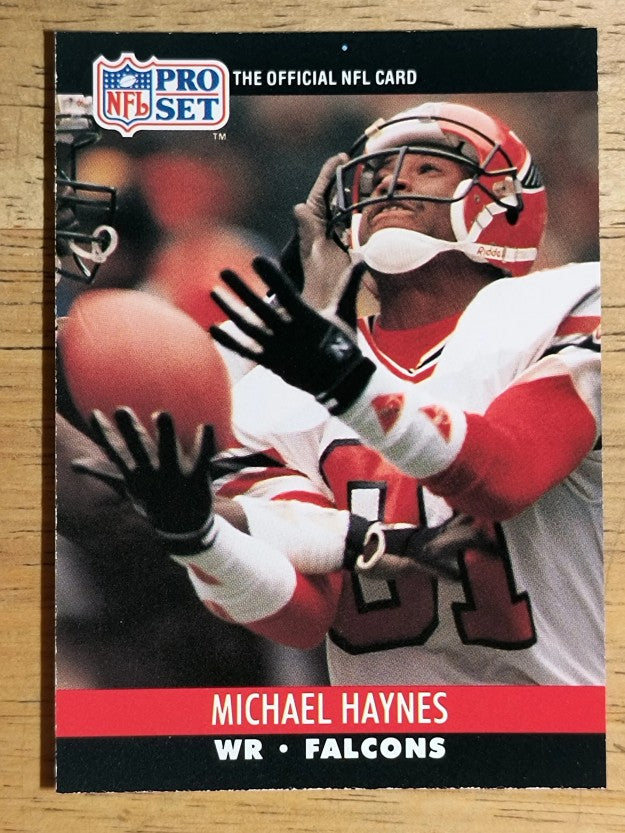 1990 Pro Set #431 Michael Haynes RC