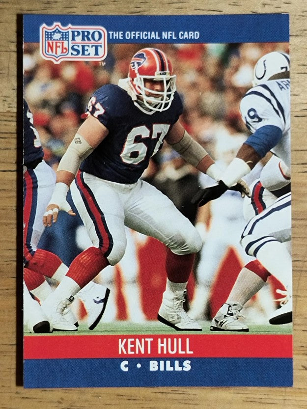 1990 Pro Set #438 Kent Hull