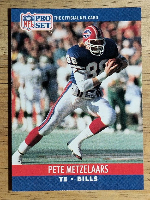 1990 Pro Set #439 Pete Metzelaars