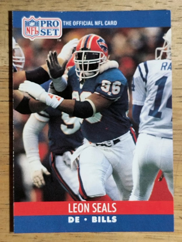 1990 Pro Set #442 Leon Seals RC