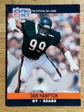 1990 Pro Set #449B Dan Hampton/Card back says DT