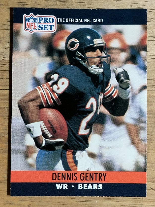 1990 Pro Set #451 Dennis Gentry
