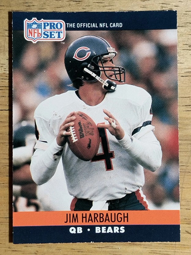 1990 Pro Set #452 Jim Harbaugh