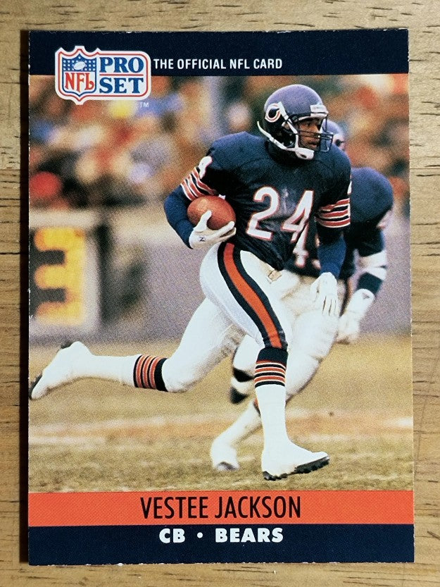 1990 Pro Set #453 Vestee Jackson