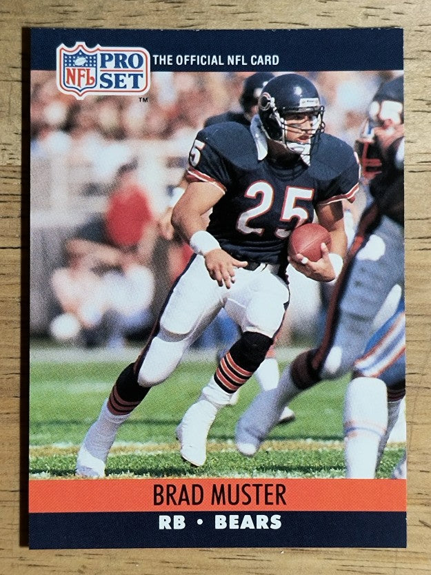 1990 Pro Set #454 Brad Muster
