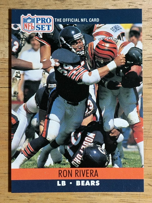 1990 Pro Set #456 Ron Rivera