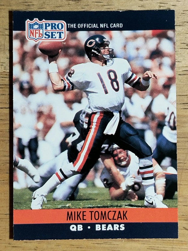 1990 Pro Set #458 Mike Tomczak