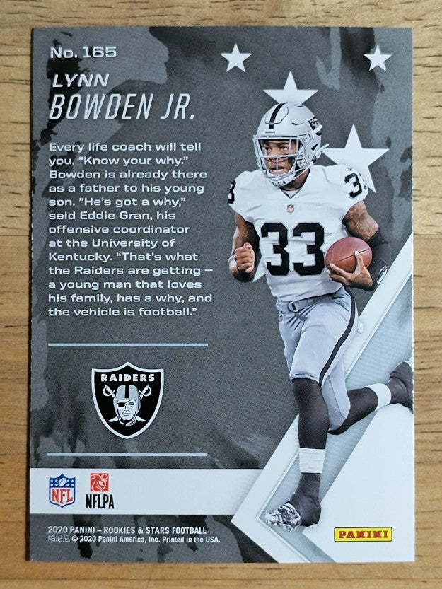 2020 Rookies and Stars #165 Lynn Bowden Jr. RC