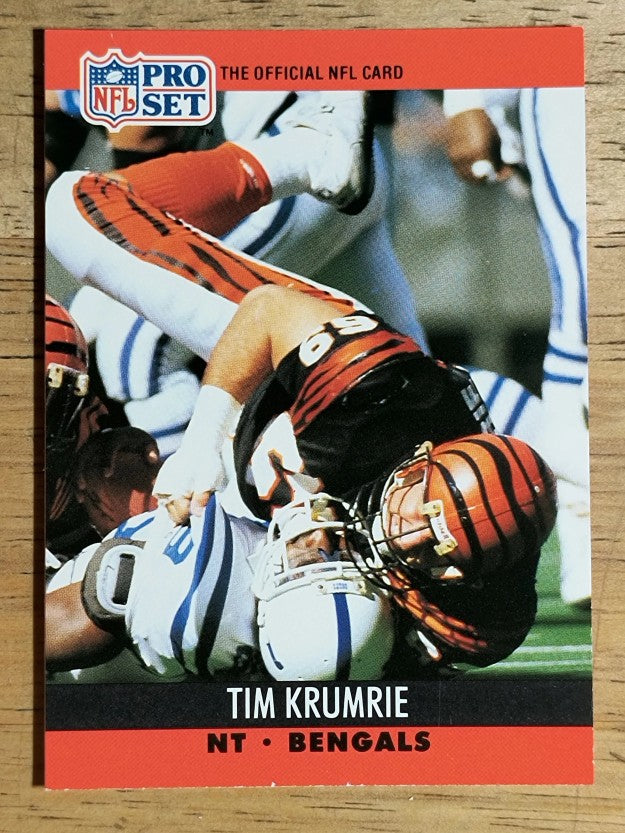 1990 Pro Set #466 Tim Krumrie