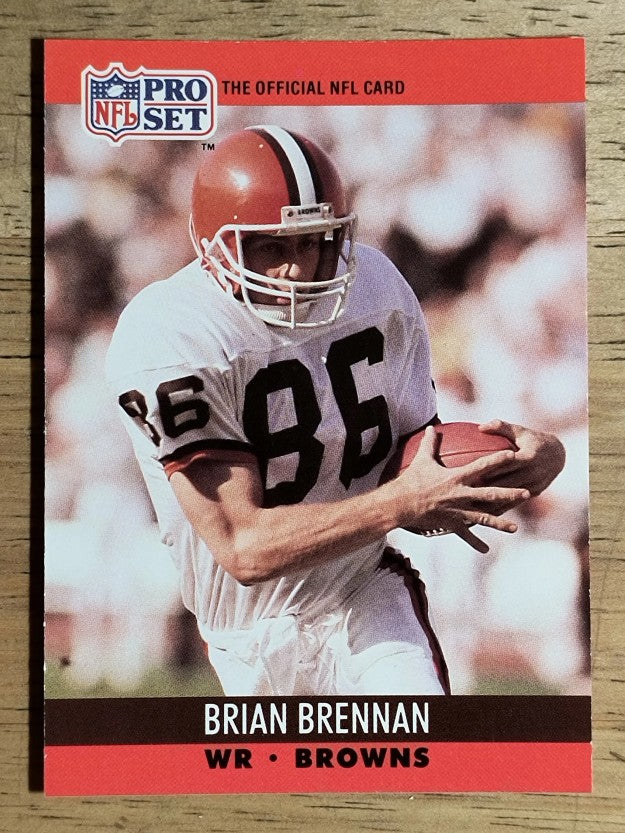 1990 Pro Set #470 Brian Brennan