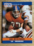 1990 Pro Set #489 Karl Mecklenburg
