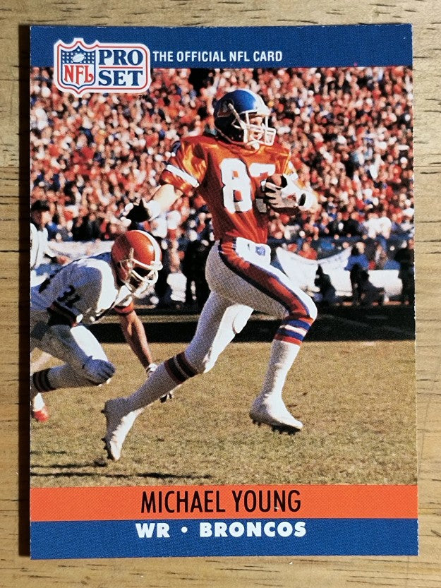 1990 Pro Set #493 Michael Young RC