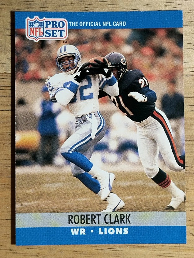1990 Pro Set #494 Robert Clark RC