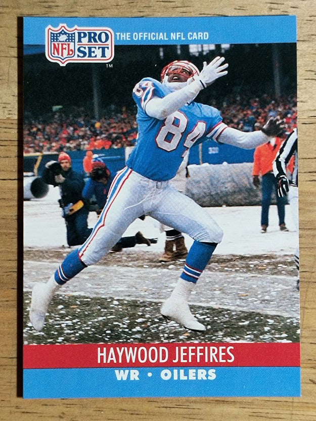 1990 Pro Set #511 Haywood Jeffires RC