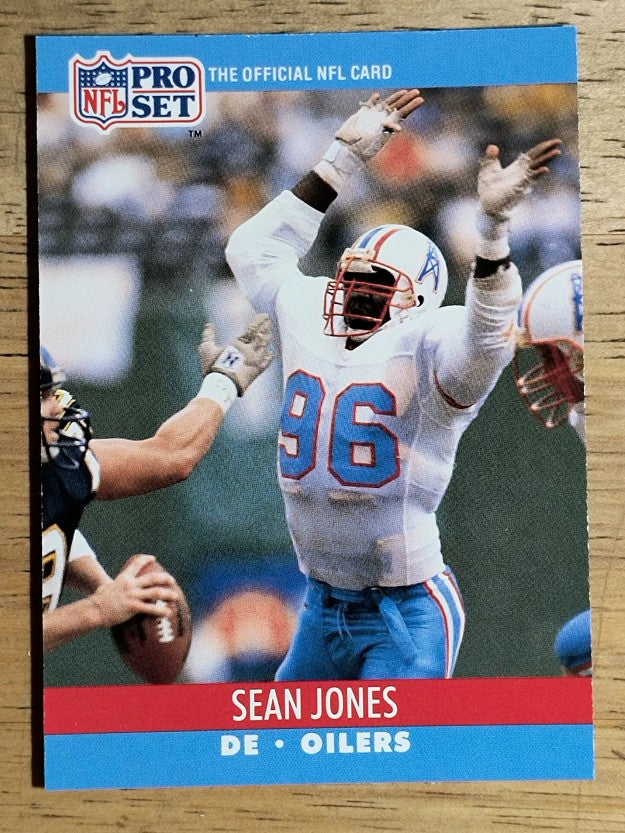 1990 Pro Set #512 Sean Jones
