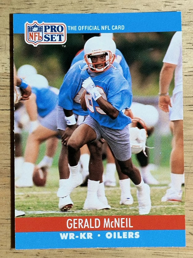 1990 Pro Set #515 Gerald McNeil
