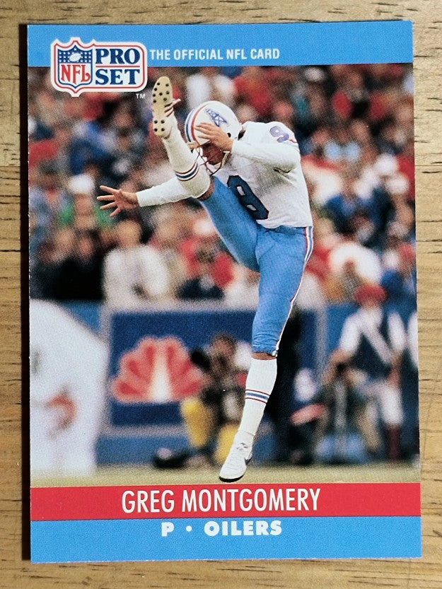 1990 Pro Set #516 Greg Montgomery RC