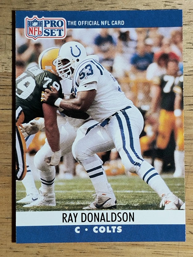 1990 Pro Set #523 Ray Donaldson