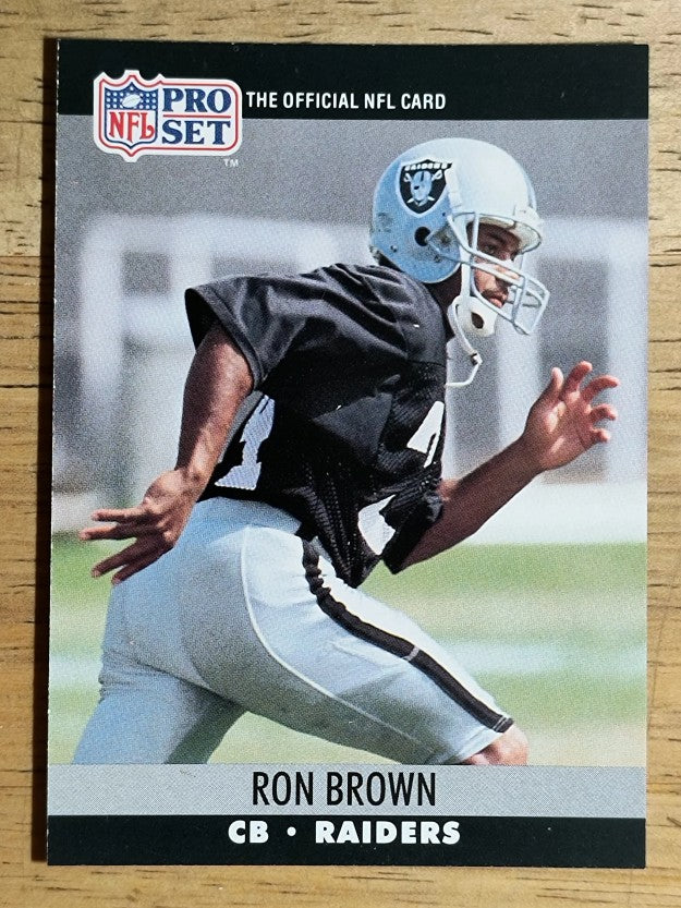 1990 Pro Set #541 Ron Brown