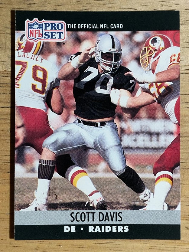 1990 Pro Set #542 Scott Davis
