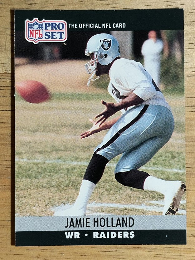 1990 Pro Set #544 Jamie Holland