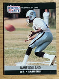 1990 Pro Set #544 Jamie Holland