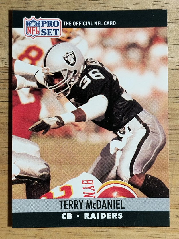 1990 Pro Set #546 Terry McDaniel