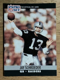 1990 Pro Set #548 Jay Schroeder