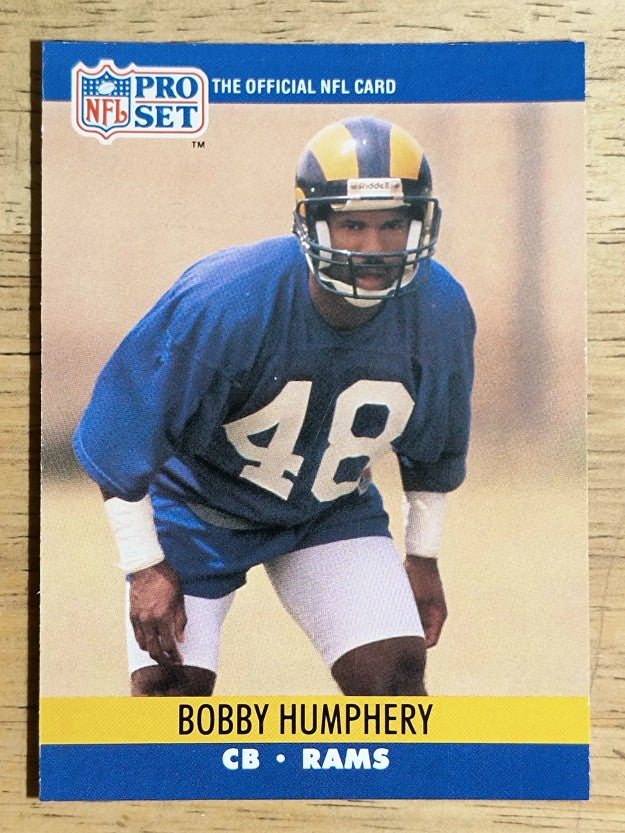 1990 Pro Set #551 Bobby Humphery