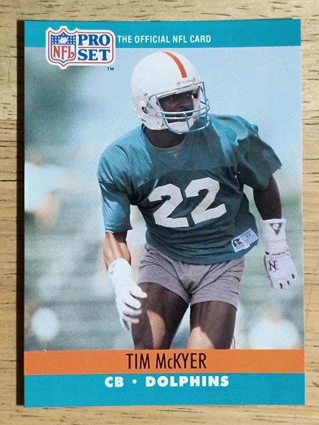 1990 Pro Set #561 Tim McKyer